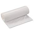 Low-Density Can Liner, 33 x 39, 33-Gallon, .80 Mil, White, 25/Roll IBSSL3339XHW                                      