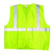 JACKSON SAFETY ANSI Class 2 Deluxe Safety Vest, XL/XXL, Lime/Silver KCC22838                                          