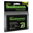 Touch Screen Disposable Wipes, 3.1 x 3.9,  12 packs of 10 Wipes/Pouch KCC25932                                          