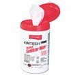 KIMTECH PREP Surface Sanitizer Wipe, 12 x 12, White KCC58040                                          