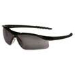 Dallas Wraparound Safety Glasses, Black Frame, Gray Lens MCRDL112                                          