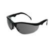 Klondike Plus Safety Glasses, Black Frame, Gray Lens MCRKD312                                          