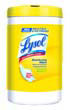 Disinfecting Wipes, Citrus, White, 7 x 8, 110/Canister REC78849                                          