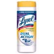 Dual Action Disinfecting Wipes, 7 x 8, White, 75/Can REC81700                                          