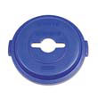 Rubbermaid [1788380] Single Stream Recycling Top for Brute 32 gal Containers, Blue RCP1788380                                        
