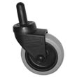 Replacement Swivel Casters, Bayonet, 3in Wheel, Black RCP7570-L2                                        