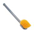 Pot Scrubber Brush, 20 Long Plastic Handle, Gray Handle w/Yellow Bristles RCP9B32YEL                                        