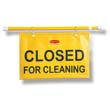Site Safety Hanging Sign, 50w x 1d x 13h, Yellow RCP9S15YEL                                        
