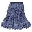 Swinger Loop Wet Mop Heads, Cotton/Synthetic, Blue, Medium RCPC152BLU                                        