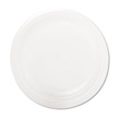 Mediumweight Foam Dinnerware, Plates, 9" Diameter, White SCCRSF9                                           