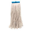 Cut-End Lie-Flat Wet Mop Head, Rayon, 24-oz., White UNS724R                                           