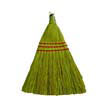 Whisk Broom, Corn Fiber Bristles, 10" Wood Handle, Yellow UNS951WC                                          