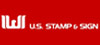 US Stamp and Sign