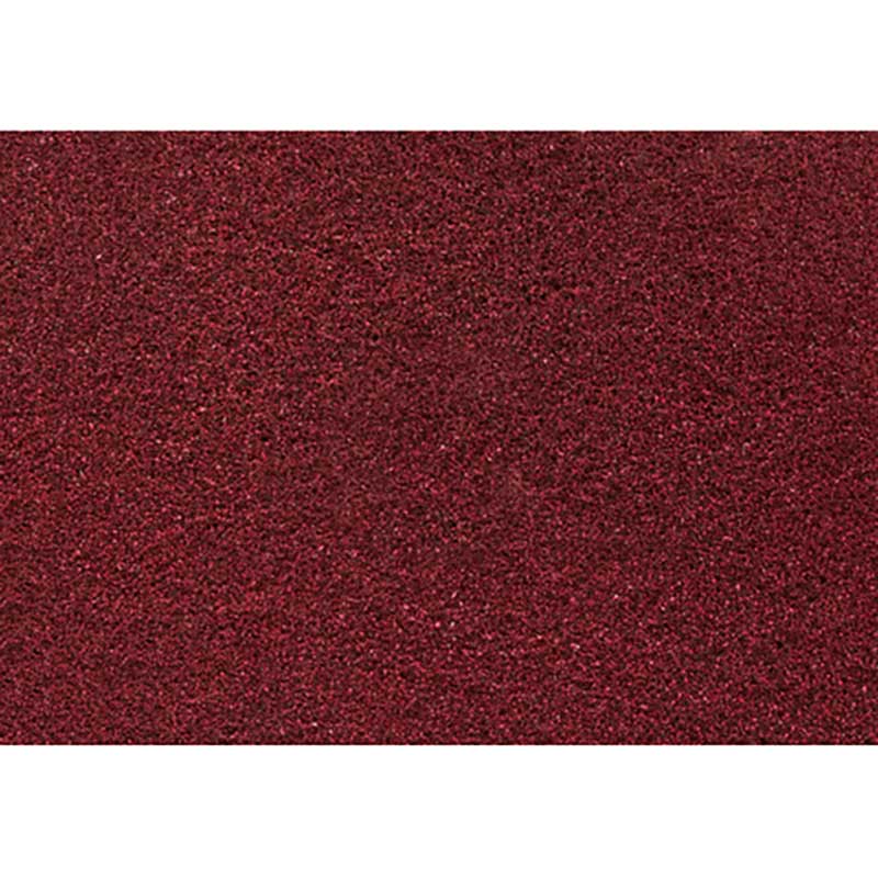 (2) 14 x 32 in. Black Diamond 400 Grit Heavy Duty Floor Pad Red UnoClean