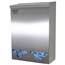 Bulk Dispenser Tall Double Bin 2-Compartment Stainless Steel with Lid BK312-0300 BK312-0300