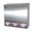 Bulk Dispenser Tall Triple Bin 3-Compartment Stainless Steel with Lid BK313-0300 BK313-0300