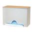 Face Mask Dispenser Bulk Countertop ABS Plastic with Lid FM019-0223 - White/Maple FM019-0223