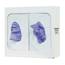 Glove Box Dispenser Double, Powder-Coated Steel GB-002 - White GB-002
