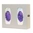 Glove Box Dispenser Double with Divider Quartz ABS Plastic GL020-0212 - Beige GL020-0212