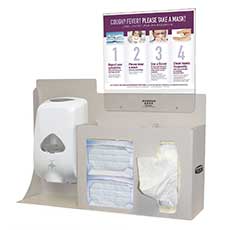 Cover Your Cough Compliance Kit Quartz ABS Plastic BD214-0012 - Beige BD214-0012