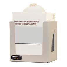 Face Mask Dispenser Universal Cone Quartz ABS Plastic FM300-0212 - Beige FM300-0212