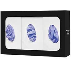 Glove Box Dispenser Triple Powder-Coated Steel GL038-0420 - Black GL038-0420
