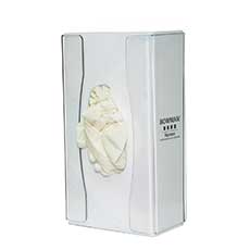 Glove Box Dispenser Single Food Service Narrow PETG Plastic GL102-0111 - Clear GL102-0111