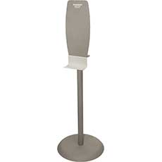Hand Sanitizer Floor Stand Plus Powder-Coated Metal KS102-0029 - Gray KS102-0029