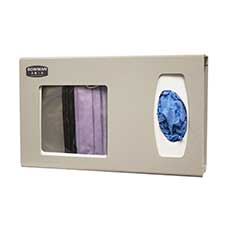 Protective Wear Dispenser Mask & Glove Quartz ABS Plastic PA004-0212 - Beige PA004-0212