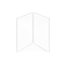 Protective Barrier Hinged Small Plastic PB013-1211 - Clear PB013-1211