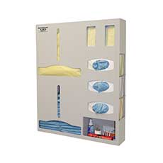 Protection System Double Gown Powder-Coated Aluminum PS015-0512 - Beige PS015-0512