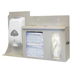 Respiratory Hygiene Station Locking Quartz Plastic with Lid RS005-0212 - Beige RS005-0212