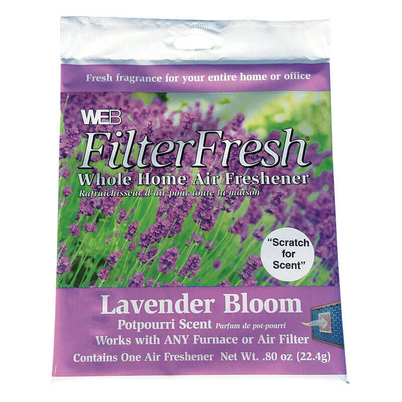Web FilterFresh Lavender Scented Air Freshener Pad
