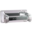 American Specialties [0710] Chrome-Plated Steel Surface Mounted Single Roll Toilet Tissue Dispenser - 5 1/4" Roll Diameter