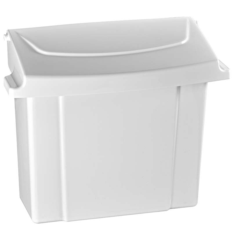 White Plastic Sanitary Napkin Receptacle UnoClean