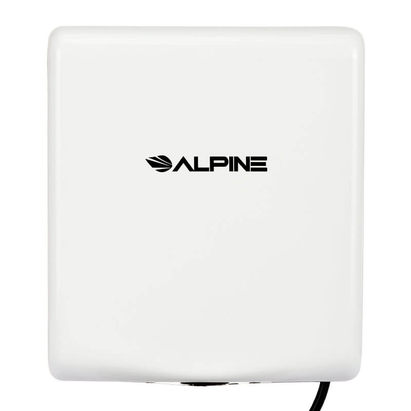 Alpine WILLOW High Speed Commercial Hand Dryer, 120V, White ALP-405-10-WHI