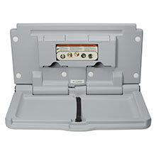 Horizontal Baby Changing Station, Gray ALP-411-GRY