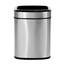 Alpine Industries Open Trash Can, Stainless Steel, 6 L / 1.6 Gal ALP-470-6L