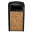 40-Gallon Outdoor Trash Container with Stone Panels ALP-471-40-STO