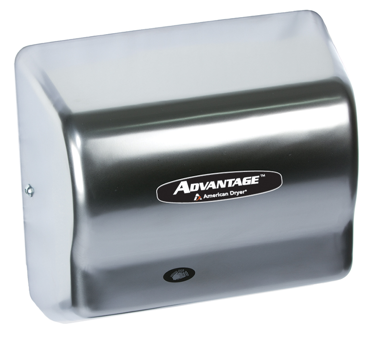 Advantage AD90-SS Automatic Hand/Hair Dryer