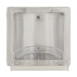 Recessed Satin Finish Stainless Steel Soap Dish
