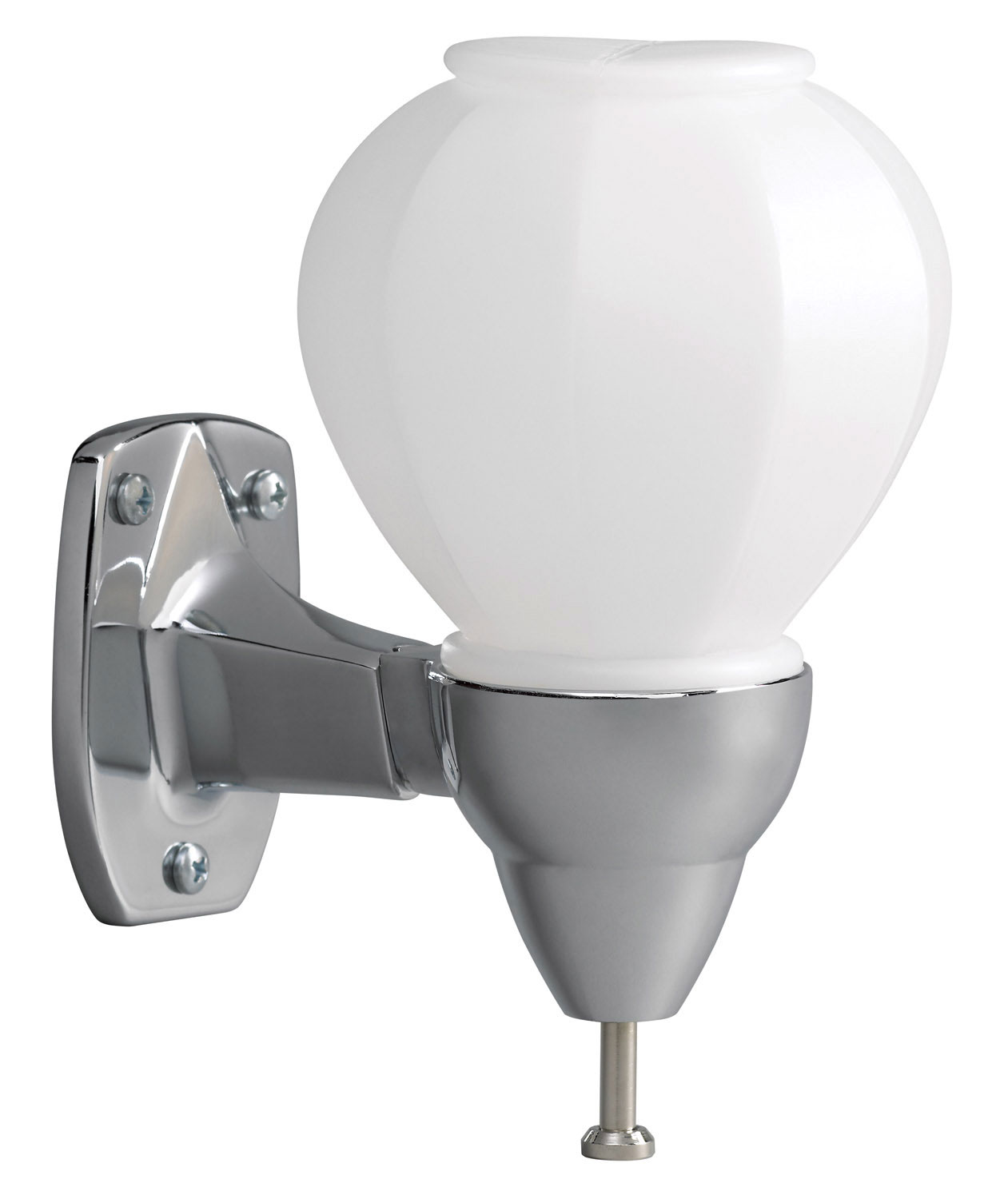 Bradley Vertically Recessed Bulb Liquid Soap Dispenser