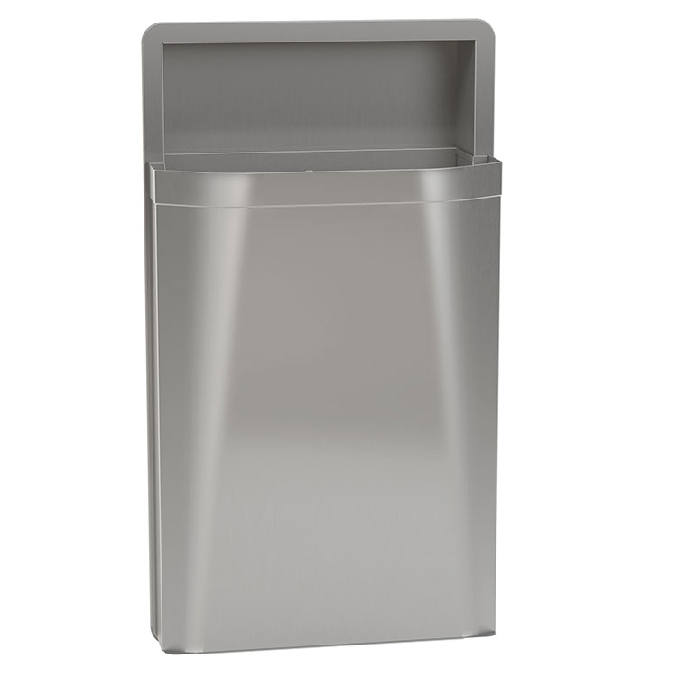 Diplomat 12 Gallon Surface Mounted Waste Container