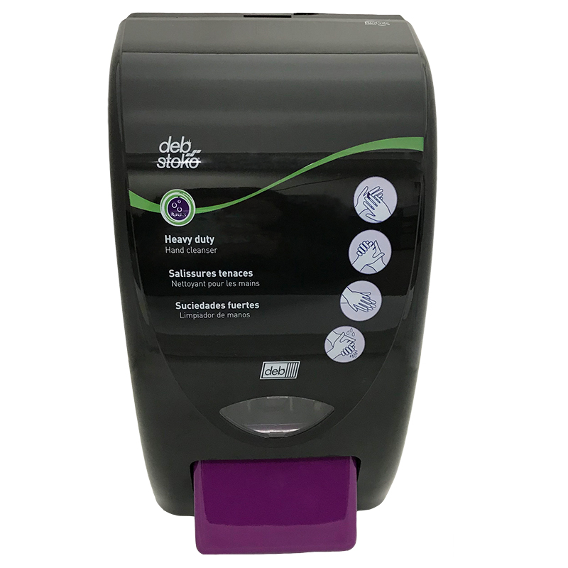 Heavy Duty Soap Dispenser, Black - 2  Liter SBS-HVY2LDB