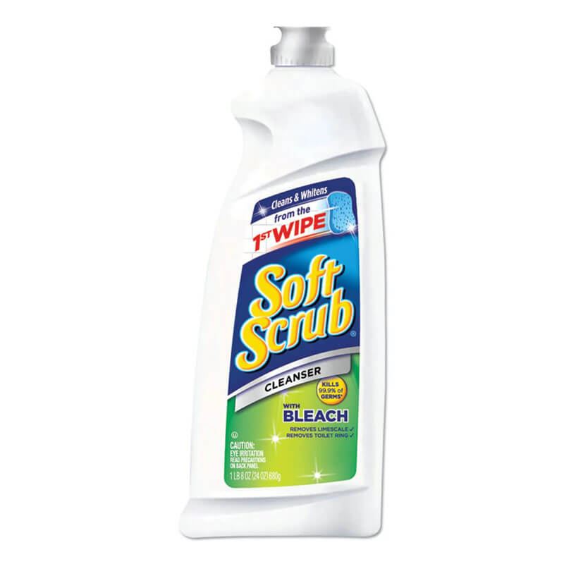 Soft Scrub Antibacterial Liquid Cleanser w/ Bleach - 36 oz. Bottle