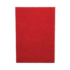 Boardwalk Buffing Floor Pads 28 x 14 in. 10/Carton BWK402814RED