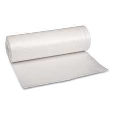 Recycled Low-Density Can Liners 60 Gal. 1.75 Mil 38 x 58 in. 10/Roll BWK538