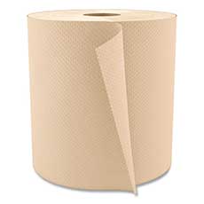 Boardwalk Hardwound Paper Towels Nonperforated 1-Ply 8 in. x 800 ft. 6 Rolls/Carton BWK6256