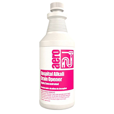 Hospital Alkali Drain Opener Odorless Fragrance - 12/1 Quart Case AC-613732FA-00