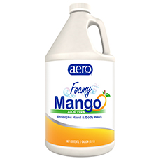 Foamy Antiseptic Hand and Body Wash Mango Fragrance - 4/1 Gallon Case AC-687641LA-00